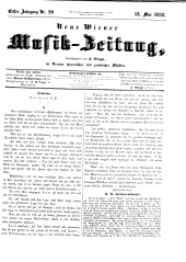 Neue Wiener Musik-Zeitung