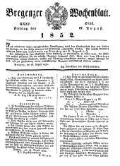 Bregenzer Wochenblatt