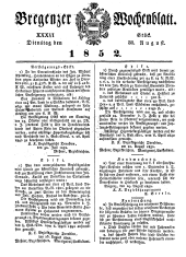 Bregenzer Wochenblatt
