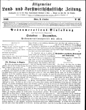 Allgemeine land- und forstwirthschaftliche Zeitung