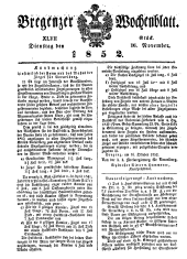 Bregenzer Wochenblatt