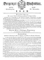 Bregenzer Wochenblatt