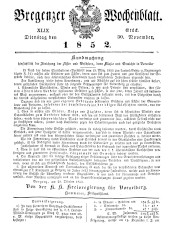 Bregenzer Wochenblatt