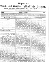 Allgemeine land- und forstwirthschaftliche Zeitung