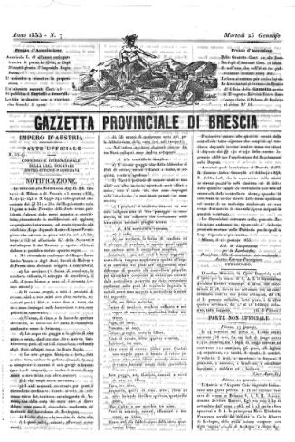 Giornale della provincia Bresciana