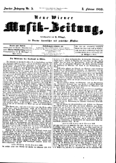 Neue Wiener Musik-Zeitung