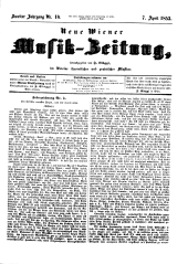 Neue Wiener Musik-Zeitung