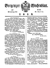 Bregenzer Wochenblatt