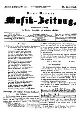 Neue Wiener Musik-Zeitung