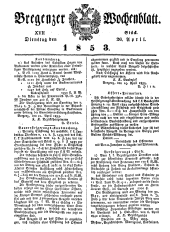 Bregenzer Wochenblatt