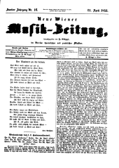 Neue Wiener Musik-Zeitung