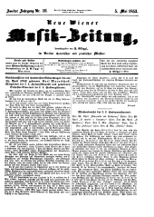 Neue Wiener Musik-Zeitung