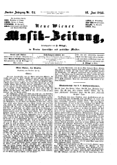 Neue Wiener Musik-Zeitung