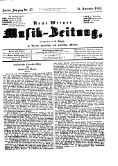 Neue Wiener Musik-Zeitung