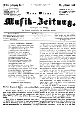 Neue Wiener Musik-Zeitung