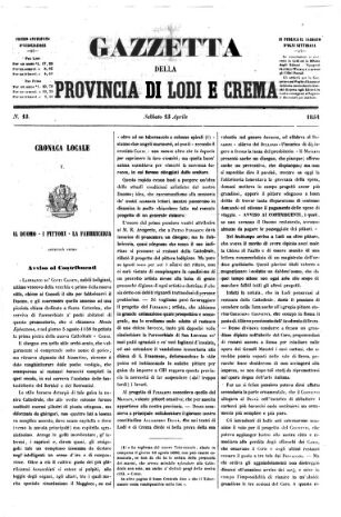 Gazzetta della provincia di Lodi e Crema