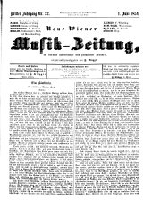 Neue Wiener Musik-Zeitung