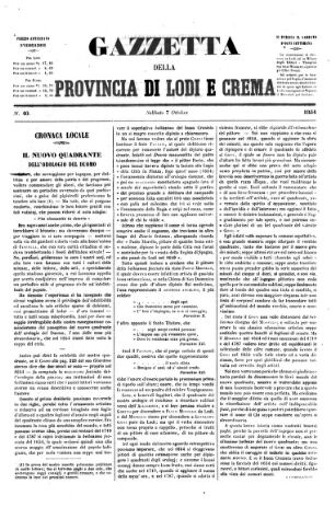 Gazzetta della provincia di Lodi e Crema