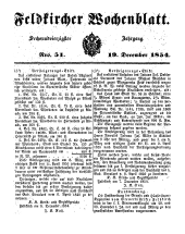 Feldkircher Wochenblatt