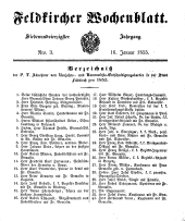 Feldkircher Wochenblatt