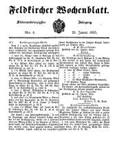 Feldkircher Wochenblatt