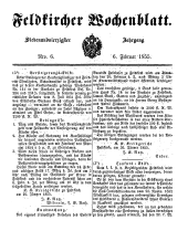Feldkircher Wochenblatt