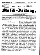 Neue Wiener Musik-Zeitung