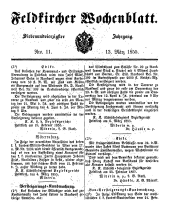 Feldkircher Wochenblatt