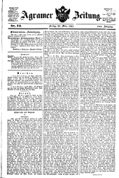 Agramer Zeitung