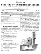 Allgemeine land- und forstwirthschaftliche Zeitung