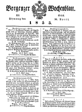 Bregenzer Wochenblatt