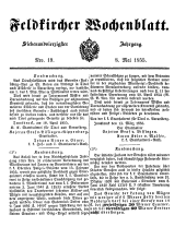 Feldkircher Wochenblatt