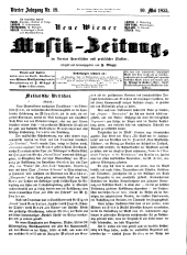 Neue Wiener Musik-Zeitung