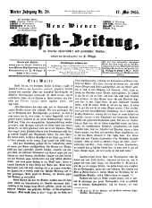 Neue Wiener Musik-Zeitung