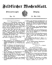 Feldkircher Wochenblatt