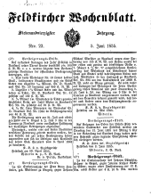 Feldkircher Wochenblatt