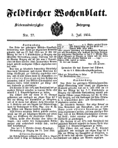 Feldkircher Wochenblatt