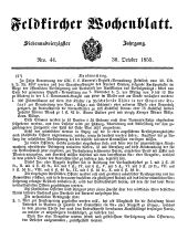 Feldkircher Wochenblatt