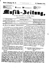 Neue Wiener Musik-Zeitung