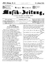 Neue Wiener Musik-Zeitung