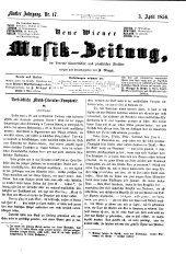 Neue Wiener Musik-Zeitung