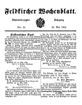 Feldkircher Wochenblatt