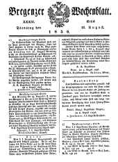 Bregenzer Wochenblatt