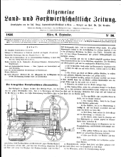 Allgemeine land- und forstwirthschaftliche Zeitung