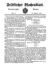 Feldkircher Wochenblatt