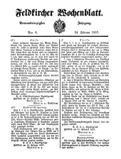 Feldkircher Wochenblatt