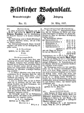 Feldkircher Wochenblatt