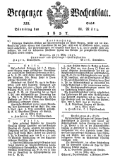 Bregenzer Wochenblatt