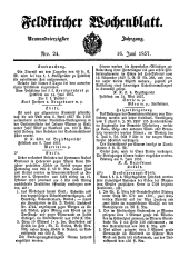 Feldkircher Wochenblatt