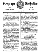 Bregenzer Wochenblatt